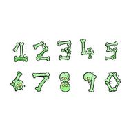 cartoon bone numbers N5