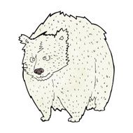 huge polar bear cartoon N2