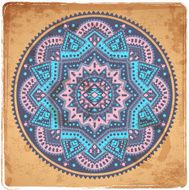 Beautiful Indian floral ornament N4