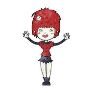 Cartoon Vampire Girl N196