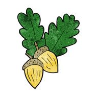 cartoon acorns N4