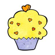 cartoon cupcake N121