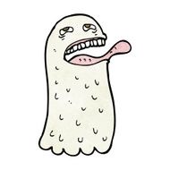 cartoon funny ghost N20
