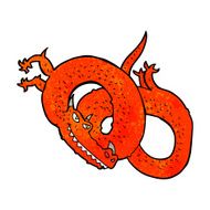 Cartoon Dragon N29