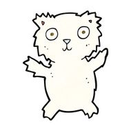 Cartoon Polar Bear N71