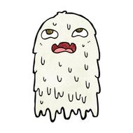 gross cartoon ghost N16