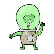 cartoon robot cyborg N8