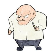 cartoon evil man N8