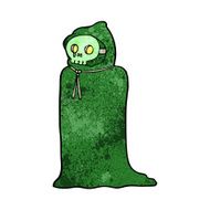 cartoon spooky halloween costume N13