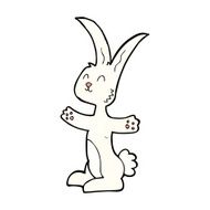 Cartoon Rabbit N123