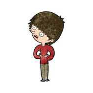 cartoon shocked woman N82