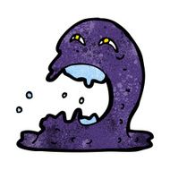 cartoon gross ghost N45
