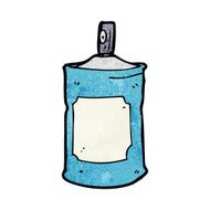 cartoon spray can N73