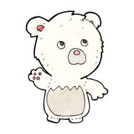 cartoon polar teddy bear N2