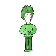 cartoon vampire man N92