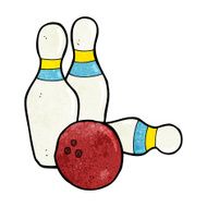 ten pin bowling cartoon N6