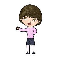 cartoon woman explaining N42