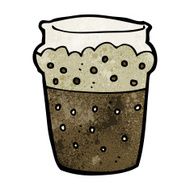 cartoon glass of beer N18