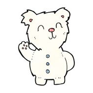 Cartoon Polar Bear N73