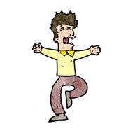 cartoon terrified man N211