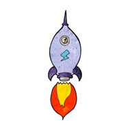 Cartoon Spaceship N43