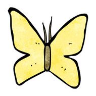 cartoon butterfly symbol N17