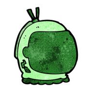 cartoon astronaut helmet N37