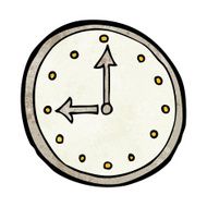 cartoon clock symbol N8