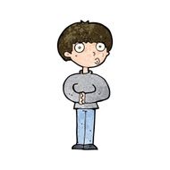 cartoon curious man N58