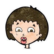 cartoon shocked expression N11