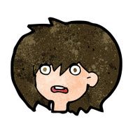 cartoon shocked expression N12