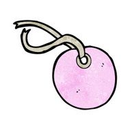 cartoon luggage tag N35