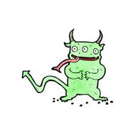 cartoon little demon N25