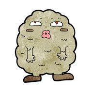 funny cartoon monster N33