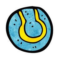 Cartoon Tennis Ball N26
