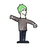 cartoon vampire man N93