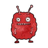 cartoon funny alien monster N7