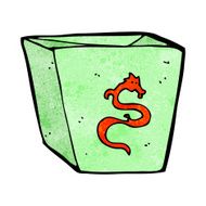 cartoon noodle box N28