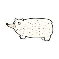 funny cartoon bear N47