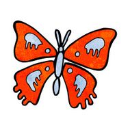 Cartoon Butterfly N72