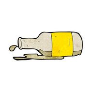 Cartoon Spilled Beer N19