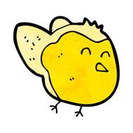 Cartoon Bird N324