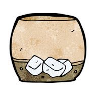 cartoon whisky in glass N7