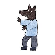 Cartoon Werewolf N27