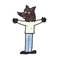 Cartoon Werewolf N28
