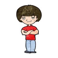 cartoon smug looking man N7