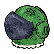 cartoon astronaut helmet N38