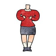cartoon female body (add photos or mix and match cartoons) N203