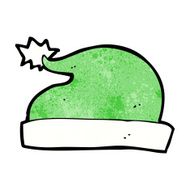 Cartoon Santa Hat N29