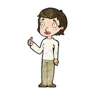 cartoon woman giving thumbs up symbol N55
